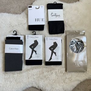 Calvin Klein Tights Bundle Set | Small Black Leotards Bundle BNIP